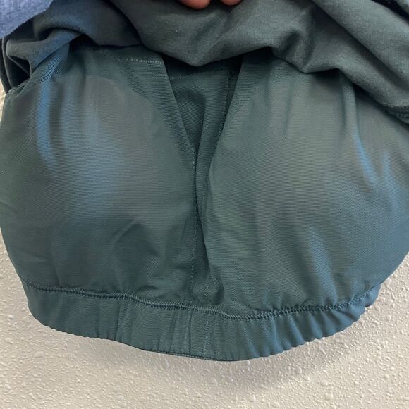 Old Navy Active Powerchill Light Support go dry padded Dark Teal crop top small - Picture 3 of 4